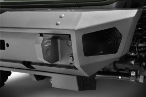 Jeep Wrangler Bumper - Front - Go Rhino - Trailline Stubby - Textured Black - `18-`26